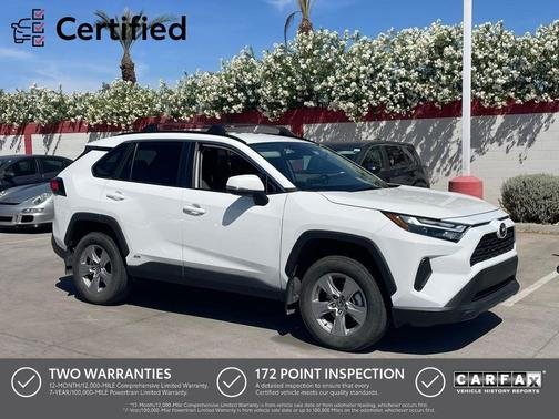 Ice Cap 2025 Toyota RAV4 Hybrid XLE