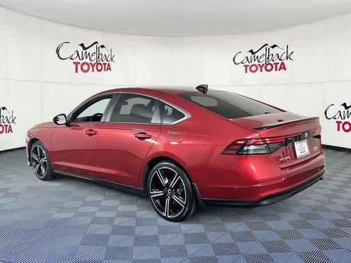 Radiant Red 2023 Honda Accord Hybrid Sport