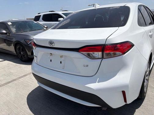 White 2022 Toyota Corolla LE