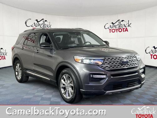Gray Metallic 2021 Ford Explorer Limited