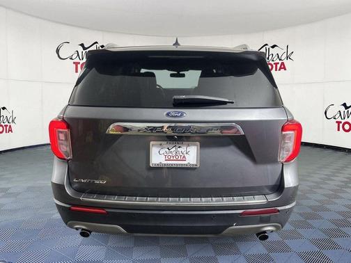 Gray Metallic 2021 Ford Explorer Limited