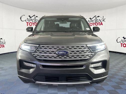 Gray Metallic 2021 Ford Explorer Limited