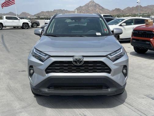 Silver Sky Metallic 2023 Toyota RAV4 XLE Premium