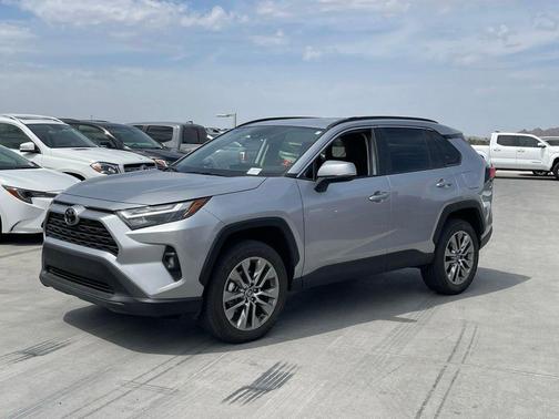 Silver Sky Metallic 2023 Toyota RAV4 XLE Premium
