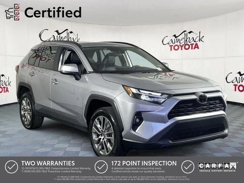 Silver Sky Metallic 2023 Toyota RAV4 XLE Premium