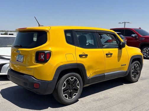 Solar Yellow 2017 Jeep Renegade Sport