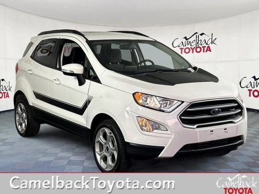 Diamond White 2022 Ford EcoSport SE