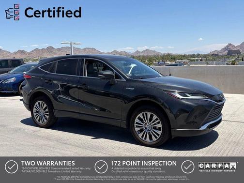 Celestial Black 2021 Toyota Venza Limited