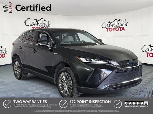 Celestial Black 2021 Toyota Venza Limited