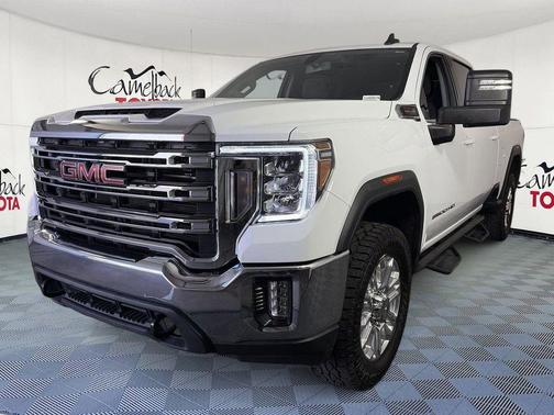 Summit White 2022 GMC Sierra 2500 SLE
