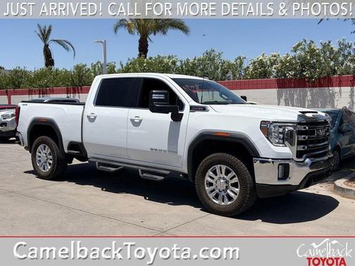 Summit White 2022 GMC Sierra 2500 SLE