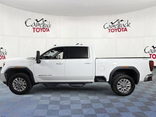 Summit White 2022 GMC Sierra 2500 SLE