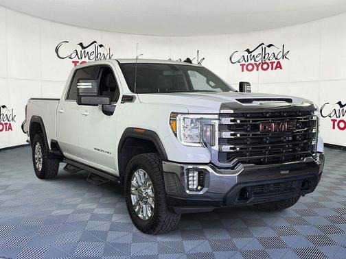 Summit White 2022 GMC Sierra 2500 SLE