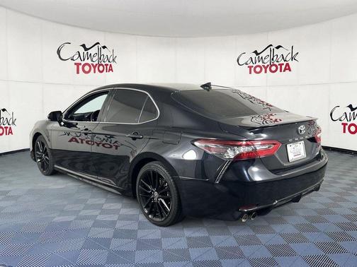 Midnight Black Metallic 2022 Toyota Camry XSE