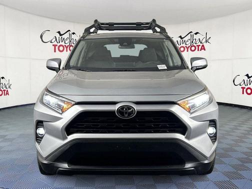 Silver Sky Metallic 2021 Toyota RAV4 XLE