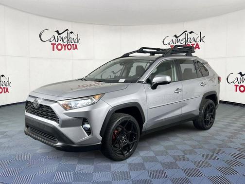 Silver Sky Metallic 2021 Toyota RAV4 XLE