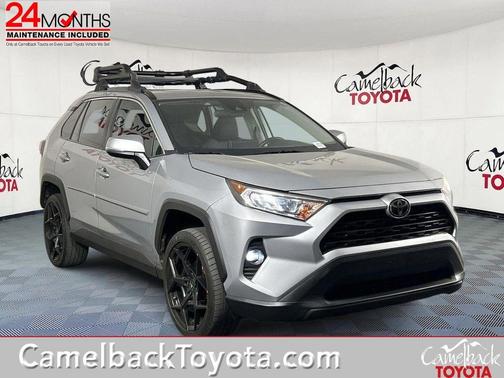 Silver Sky Metallic 2021 Toyota RAV4 XLE