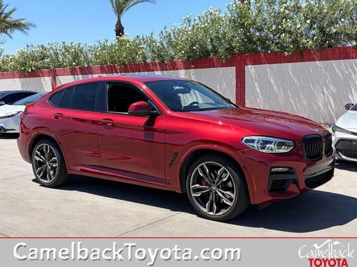 Flamenco Red Metallic 2021 BMW X4 M40i