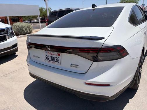 Platinum White Pearl 2023 Honda Accord Hybrid Sport