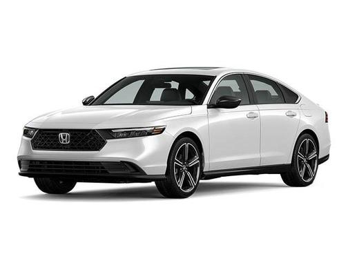 Platinum White Pearl 2023 Honda Accord Hybrid Sport