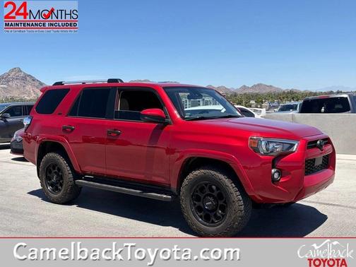 Barcelona Red 2022 Toyota 4Runner SR5