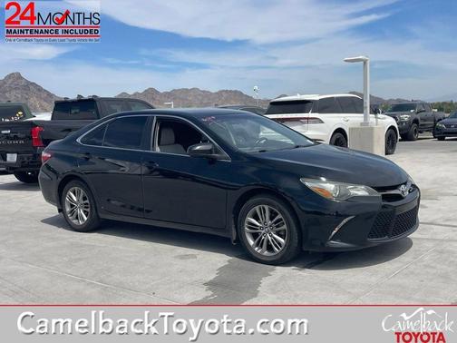 Midnight Black 2016 Toyota Camry SE
