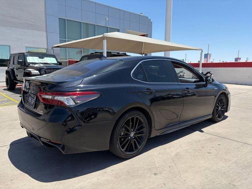Midnight Black Metallic 2021 Toyota Camry XSE
