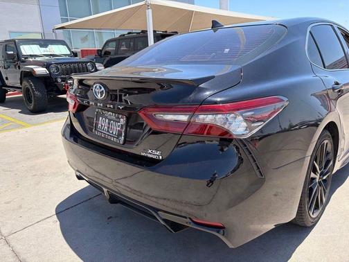 Midnight Black Metallic 2021 Toyota Camry XSE