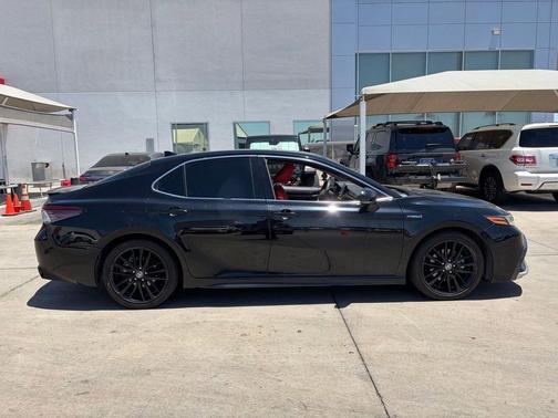 Midnight Black Metallic 2021 Toyota Camry XSE