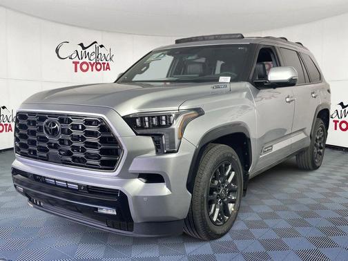 Celestial Silver Metallic 2026 Toyota Sequoia Platinum