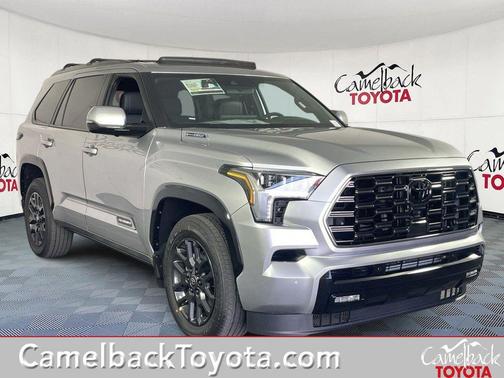 Celestial Silver Metallic 2026 Toyota Sequoia Platinum