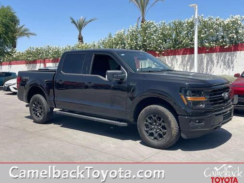 Agate Black Metallic 2025 Ford F-150 XLT