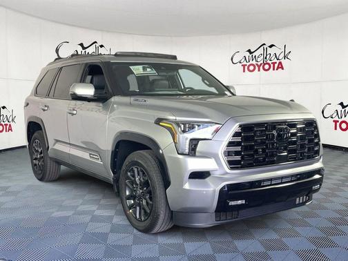 Celestial Silver Metallic 2026 Toyota Sequoia Platinum