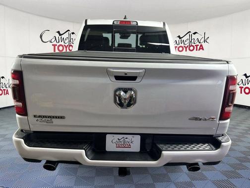 Ivory White Tri-Coat Pearlcoat 2022 RAM 1500 Laramie