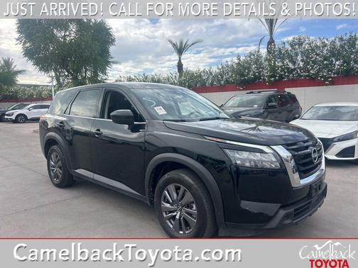 Super Black 2024 Nissan Pathfinder S 4WD