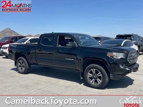 Black 2016 Toyota Tacoma TRD Sport