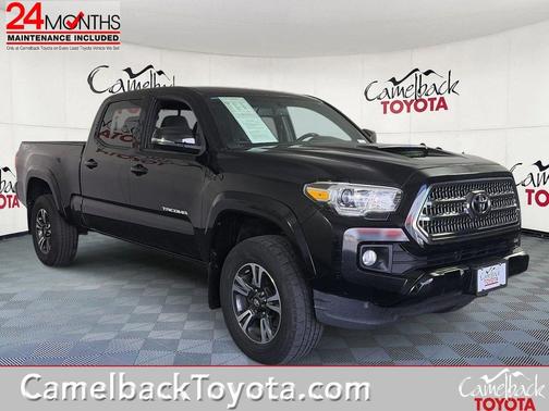 Black 2016 Toyota Tacoma TRD Sport