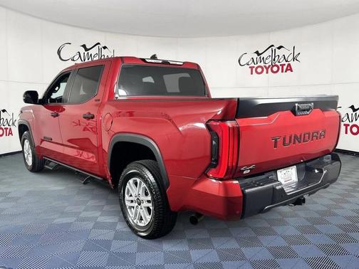 Supersonic Red 2025 Toyota Tundra SR5