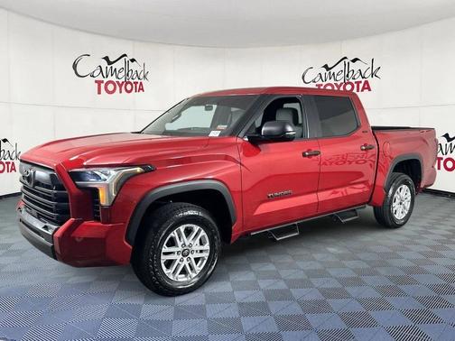 Supersonic Red 2025 Toyota Tundra SR5