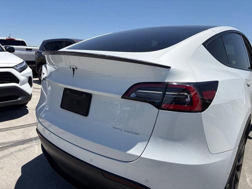 Pearl White Multi-Coat 2021 Tesla Model Y Long Range Dual Motor All-Wheel Drive