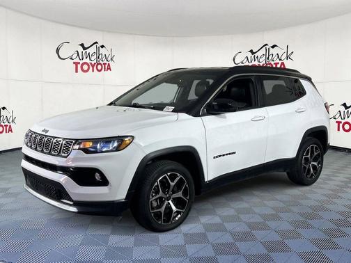 Bright White Clearcoat 2025 Jeep Compass Limited