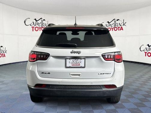 Bright White Clearcoat 2025 Jeep Compass Limited