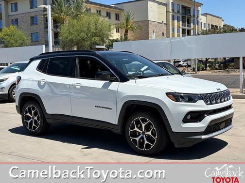 Bright White Clearcoat 2025 Jeep Compass Limited