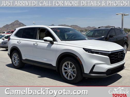 Platinum White Pearl 2024 Honda CR-V EX AWD