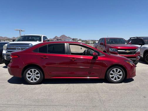Ruby Flare Pearl 2023 Toyota Corolla LE