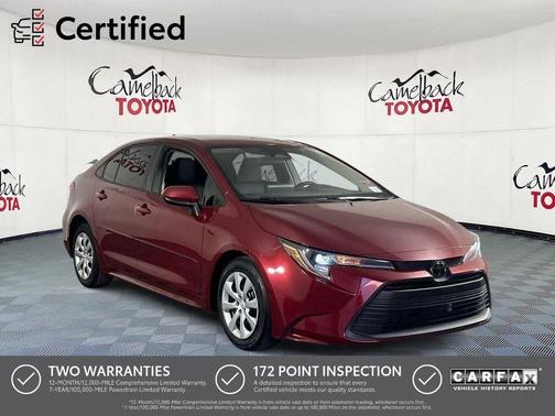 Ruby Flare Pearl 2023 Toyota Corolla LE