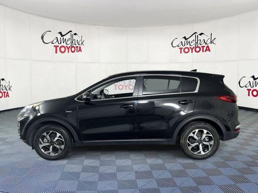 Black Cherry Pearl 2020 Kia Sportage LX