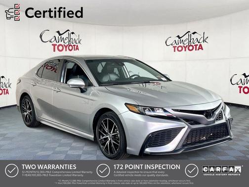 Celestial Silver Metallic 2024 Toyota Camry SE