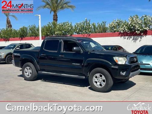 Black 2015 Toyota Tacoma PreRunner Truck