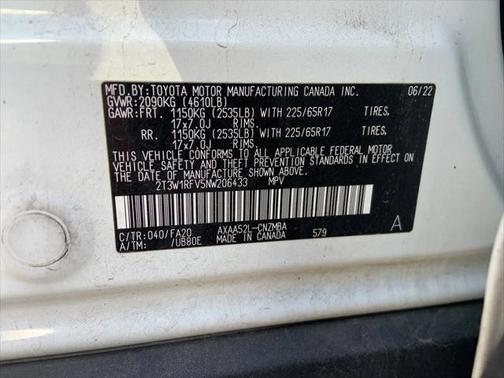 2022 Toyota RAV4 XLE